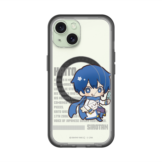 スリムプロテクションプレミアムケース with MagSafe［ しろたん×初音ミク - KAITO - デジタルコード ］