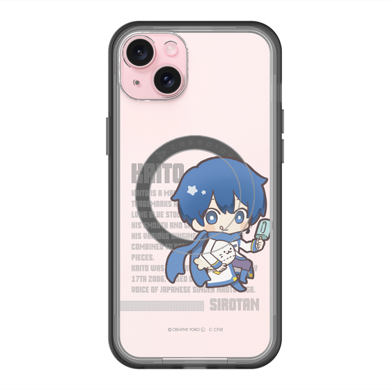 スリムプロテクションプレミアムケース with MagSafe［ しろたん×初音ミク - KAITO - デジタルコード ］