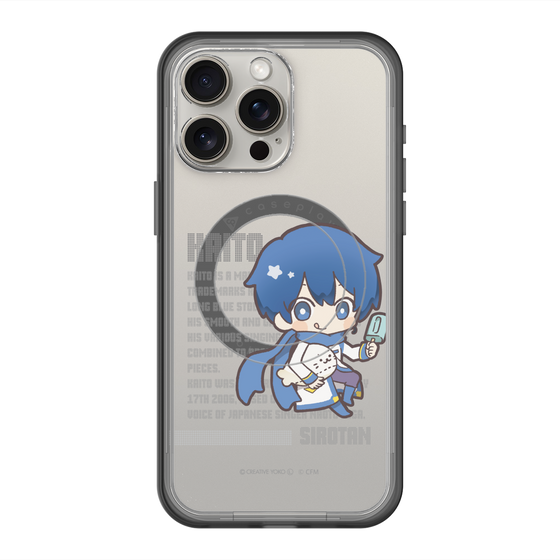 スリムプロテクションプレミアムケース with MagSafe［ しろたん×初音ミク - KAITO - デジタルコード ］