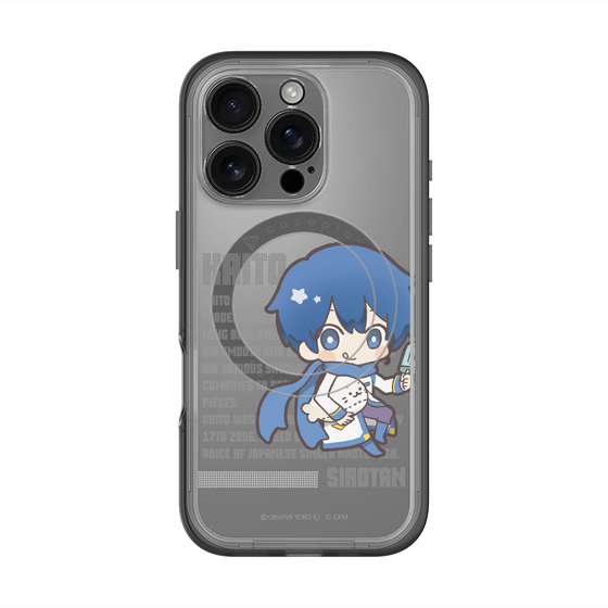 スリムプロテクションプレミアムケース with MagSafe［ しろたん×初音ミク - KAITO - デジタルコード ］