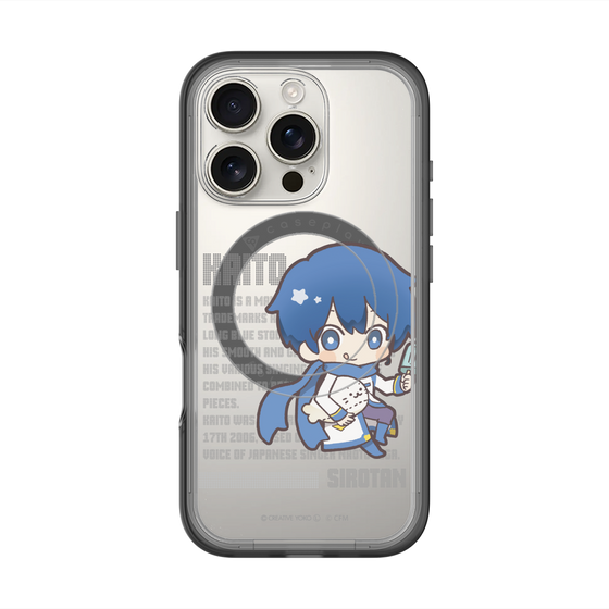 スリムプロテクションプレミアムケース with MagSafe［ しろたん×初音ミク - KAITO - デジタルコード ］