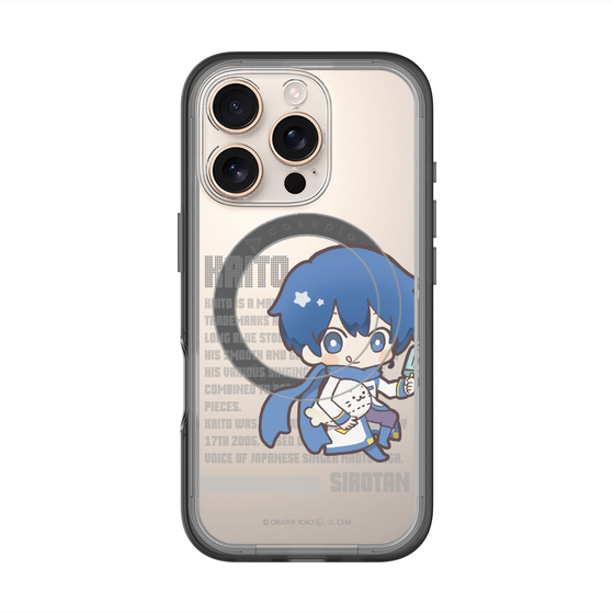 スリムプロテクションプレミアムケース with MagSafe［ しろたん×初音ミク - KAITO - デジタルコード ］