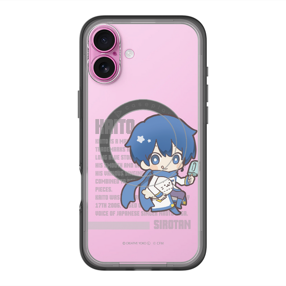 スリムプロテクションプレミアムケース with MagSafe［ しろたん×初音ミク - KAITO - デジタルコード ］