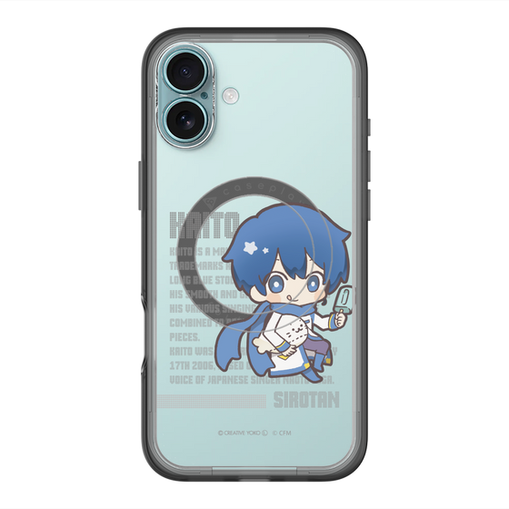 スリムプロテクションプレミアムケース with MagSafe［ しろたん×初音ミク - KAITO - デジタルコード ］