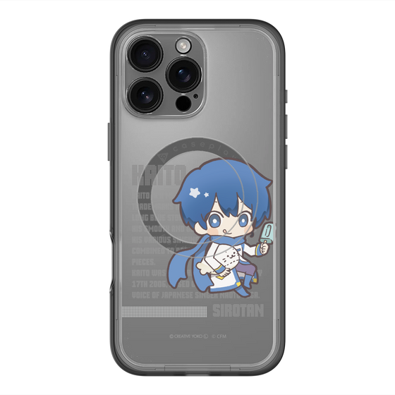 スリムプロテクションプレミアムケース with MagSafe［ しろたん×初音ミク - KAITO - デジタルコード ］