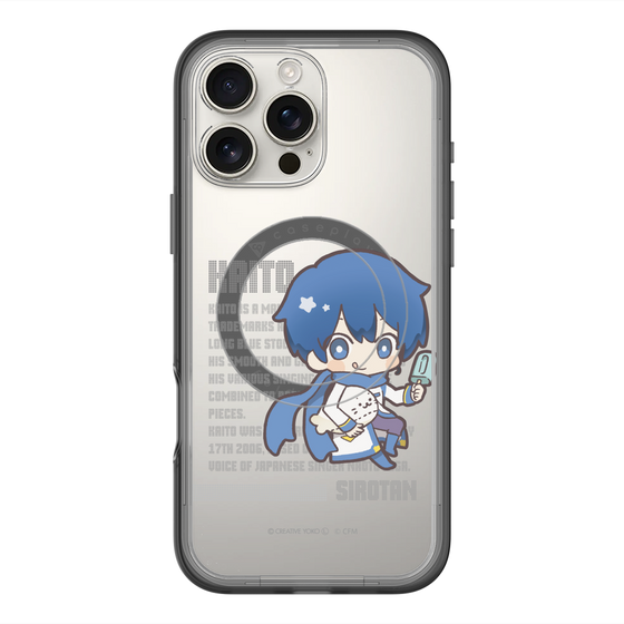 スリムプロテクションプレミアムケース with MagSafe［ しろたん×初音ミク - KAITO - デジタルコード ］