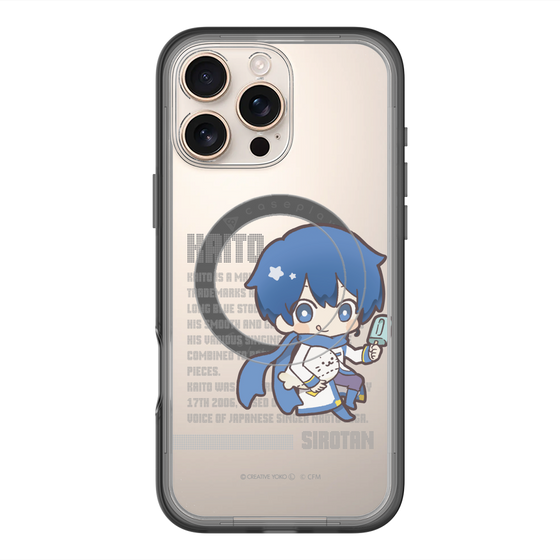 スリムプロテクションプレミアムケース with MagSafe［ しろたん×初音ミク - KAITO - デジタルコード ］