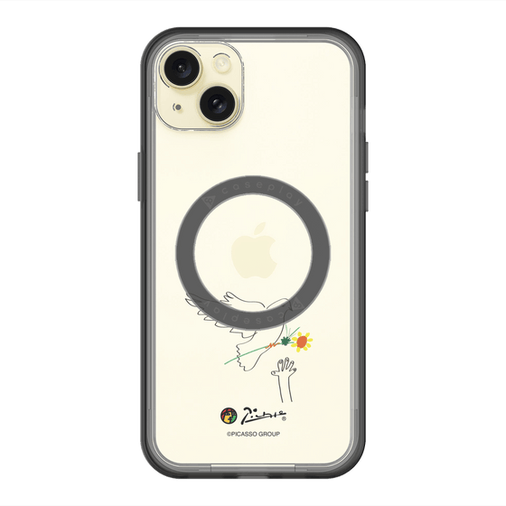 スリムプロテクションプレミアムケース with MagSafe［ PICASSO - Dove of Peace ］