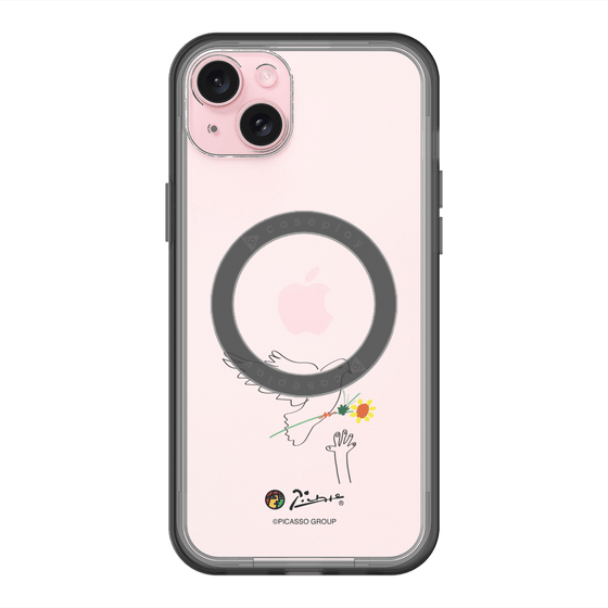 スリムプロテクションプレミアムケース with MagSafe［ PICASSO - Dove of Peace ］