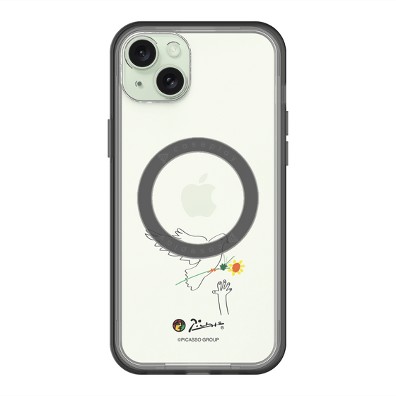 スリムプロテクションプレミアムケース with MagSafe［ PICASSO - Dove of Peace ］