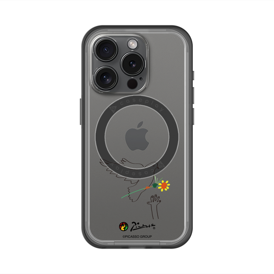 スリムプロテクションプレミアムケース with MagSafe［ PICASSO - Dove of Peace ］