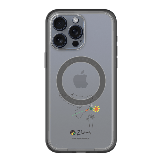 スリムプロテクションプレミアムケース with MagSafe［ PICASSO - Dove of Peace ］