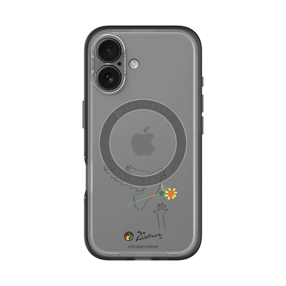 スリムプロテクションプレミアムケース with MagSafe［ PICASSO - Dove of Peace ］