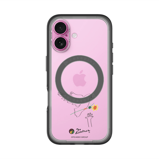 スリムプロテクションプレミアムケース with MagSafe［ PICASSO - Dove of Peace ］
