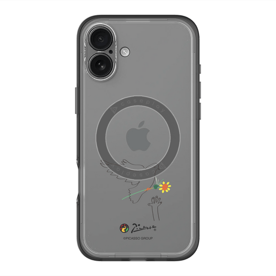スリムプロテクションプレミアムケース with MagSafe［ PICASSO - Dove of Peace ］