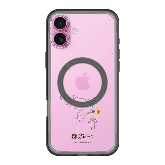 スリムプロテクションプレミアムケース with MagSafe［ PICASSO - Dove of Peace ］