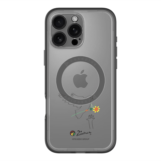 スリムプロテクションプレミアムケース with MagSafe［ PICASSO - Dove of Peace ］