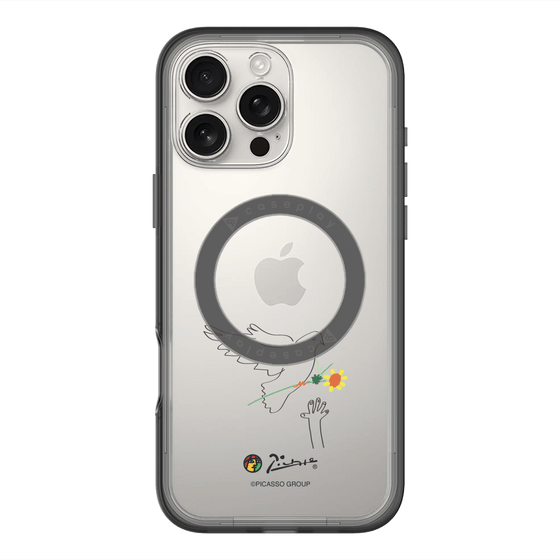 スリムプロテクションプレミアムケース with MagSafe［ PICASSO - Dove of Peace ］