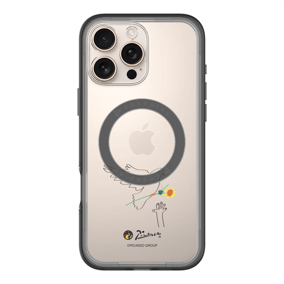 スリムプロテクションプレミアムケース with MagSafe［ PICASSO - Dove of Peace ］