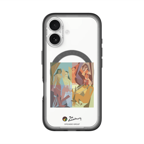 スリムプロテクションプレミアムケース with MagSafe［ PICASSO - Les Demoiselles d'Avignon ］