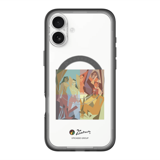 スリムプロテクションプレミアムケース with MagSafe［ PICASSO - Les Demoiselles d'Avignon ］