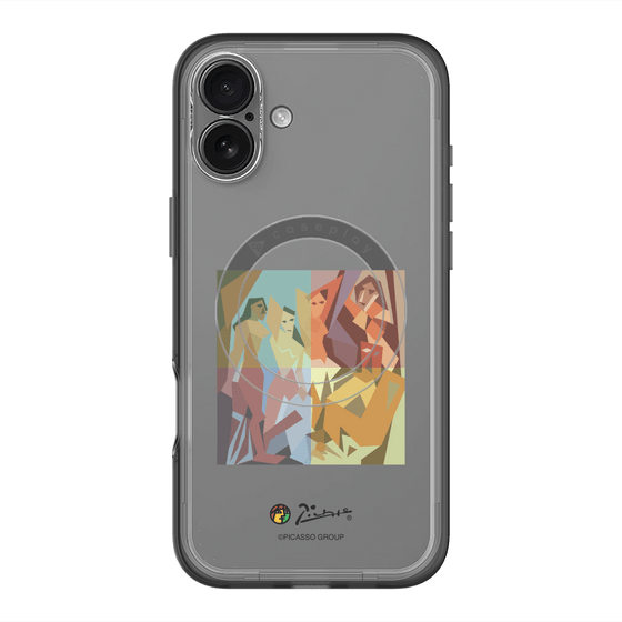 スリムプロテクションプレミアムケース with MagSafe［ PICASSO - Les Demoiselles d'Avignon ］