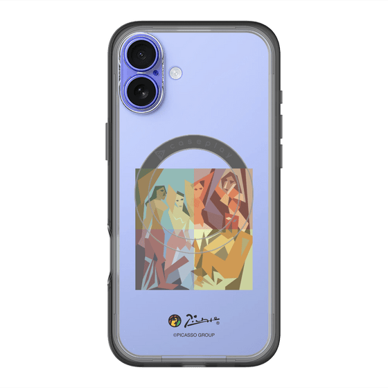 スリムプロテクションプレミアムケース with MagSafe［ PICASSO - Les Demoiselles d'Avignon ］
