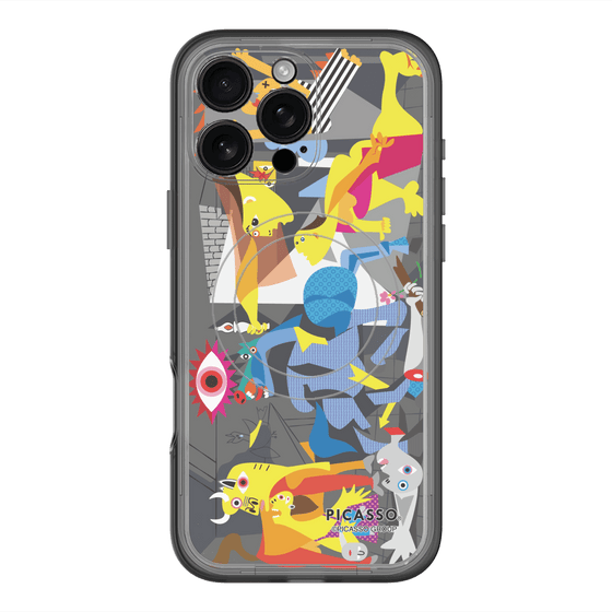 スリムプロテクションプレミアムケース with MagSafe［ PICASSO - Guernica ］