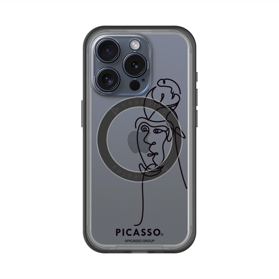 スリムプロテクションプレミアムケース with MagSafe［ PICASSO - Self-Portrait ］