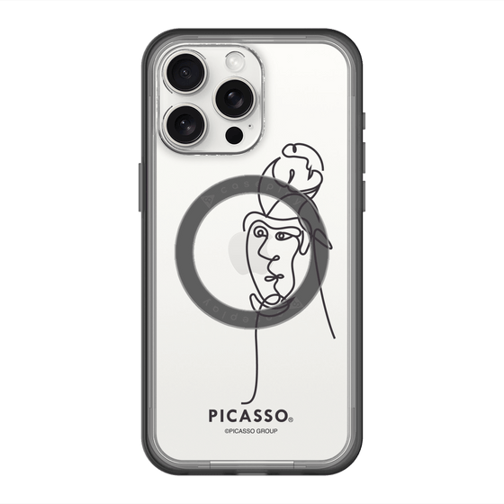 スリムプロテクションプレミアムケース with MagSafe［ PICASSO - Self-Portrait ］