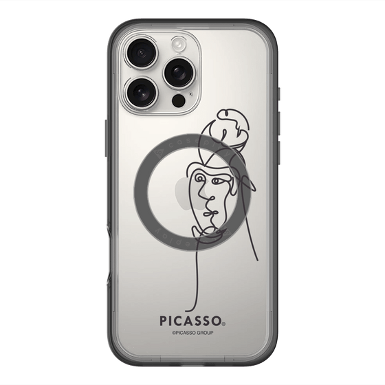 スリムプロテクションプレミアムケース with MagSafe［ PICASSO - Self-Portrait ］