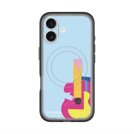 スリムプロテクションプレミアムケース with MagSafe［ PICASSO - Guitar ］