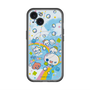 スリムプロテクションプレミアムケース with MagSafe［ ぷくぷくあわわちゃん - レインボー ］