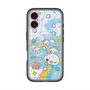 スリムプロテクションプレミアムケース with MagSafe［ ぷくぷくあわわちゃん - レインボー ］