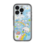 スリムプロテクションプレミアムケース with MagSafe［ ぷくぷくあわわちゃん - レインボー ］