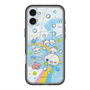 スリムプロテクションプレミアムケース with MagSafe［ ぷくぷくあわわちゃん - レインボー ］