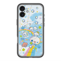 スリムプロテクションプレミアムケース with MagSafe［ ぷくぷくあわわちゃん - レインボー ］