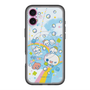 スリムプロテクションプレミアムケース with MagSafe［ ぷくぷくあわわちゃん - レインボー ］