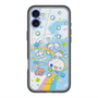 スリムプロテクションプレミアムケース with MagSafe［ ぷくぷくあわわちゃん - レインボー ］