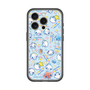 スリムプロテクションプレミアムケース with MagSafe［ ぷくぷくあわわちゃん - 総柄 ］