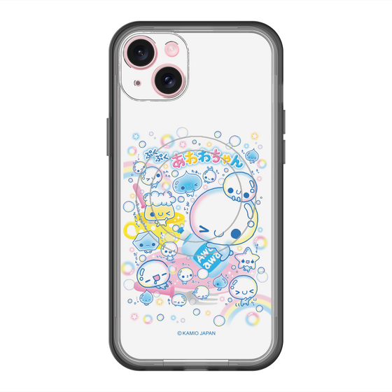 スリムプロテクションプレミアムケース with MagSafe［ ぷくぷくあわわちゃん - あわあわ ］