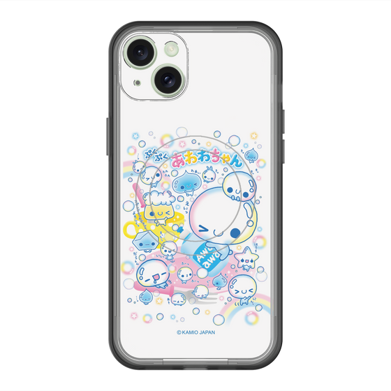 スリムプロテクションプレミアムケース with MagSafe［ ぷくぷくあわわちゃん - あわあわ ］