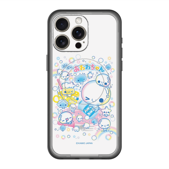 スリムプロテクションプレミアムケース with MagSafe［ ぷくぷくあわわちゃん - あわあわ ］