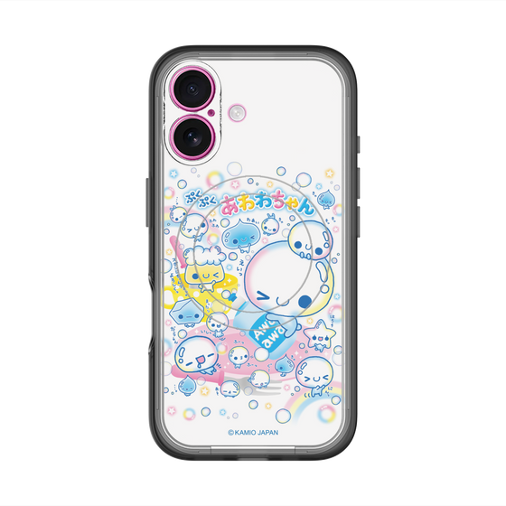 スリムプロテクションプレミアムケース with MagSafe［ ぷくぷくあわわちゃん - あわあわ ］
