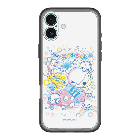 スリムプロテクションプレミアムケース with MagSafe［ ぷくぷくあわわちゃん - あわあわ ］