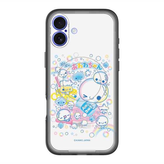 スリムプロテクションプレミアムケース with MagSafe［ ぷくぷくあわわちゃん - あわあわ ］