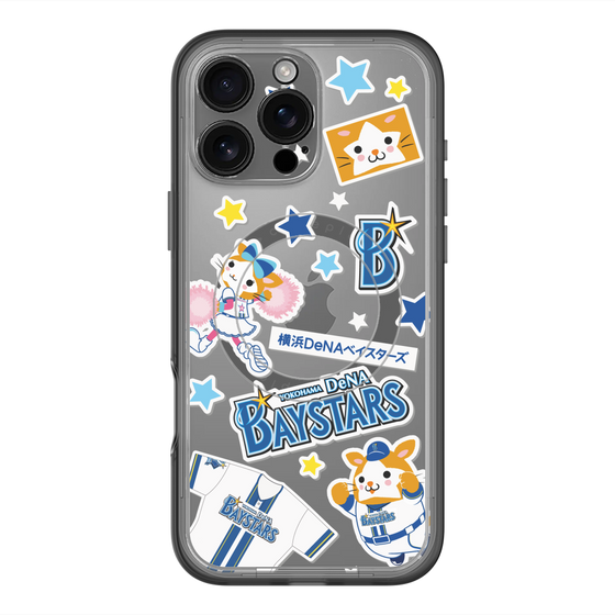 スリムプロテクションプレミアムケース with MagSafe［ 横浜DeNAベイスターズ - ステッカー ］