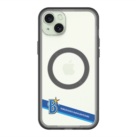 スリムプロテクションプレミアムケース with MagSafe［ 横浜DeNAベイスターズ - ライン ］