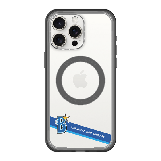 スリムプロテクションプレミアムケース with MagSafe［ 横浜DeNAベイスターズ - ライン ］
