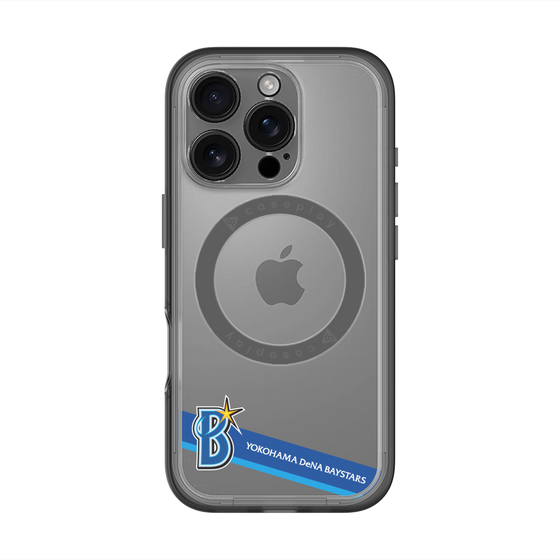 スリムプロテクションプレミアムケース with MagSafe［ 横浜DeNAベイスターズ - ライン ］